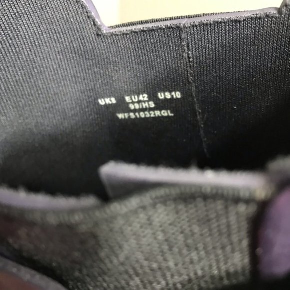 Hunter Women’s Purple Quilted Ankle Rain Boots Size 10 Brand New - Picture 7 of 7